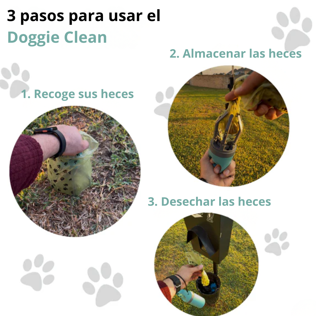 Recogedor de Heces Portátil para Perros